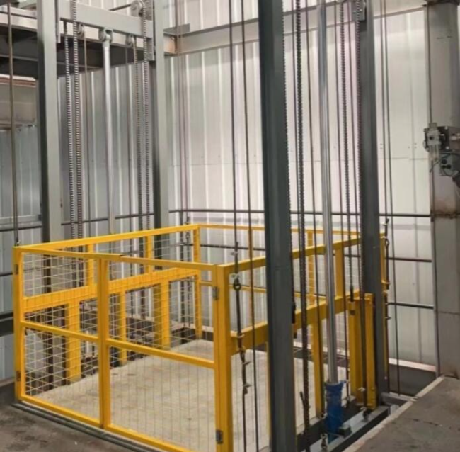 柳州导轨式升降机一般加工周期