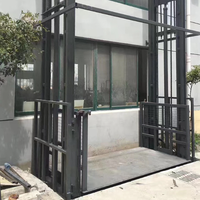 柳州5吨室外升降货梯